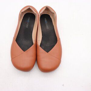 Xero Shoes Phoenix Leather Women's Size 9 Dressy Flat Brown